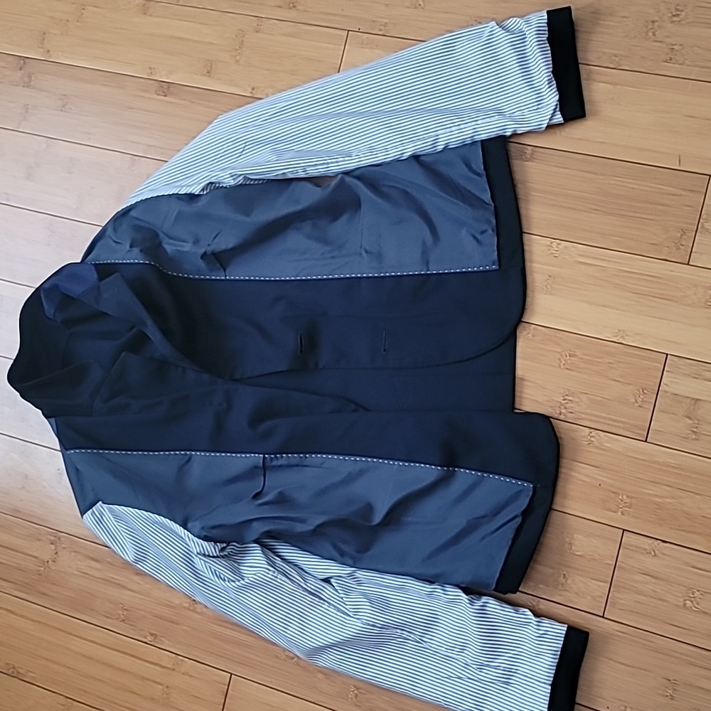 Y2k Blazerjacket Front Button Fully Lined Sz 10 - image 8